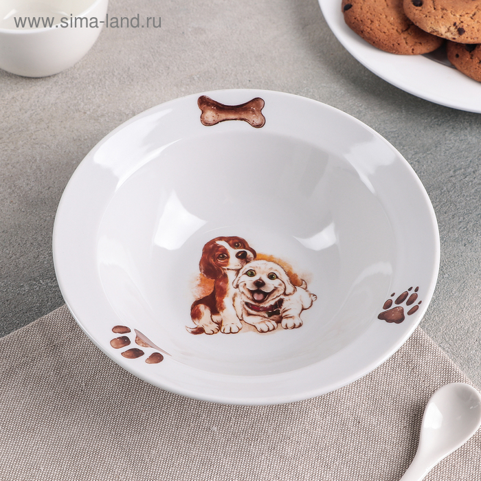 Миска «Щенки», 300 мл, d=17,5 см
Миска «Щенки», 300 мл, d=17,5 см