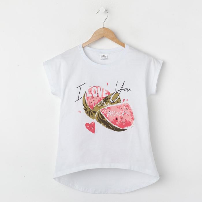 Футболка женская, цвет белый, размер 48
Футболка женская, цвет белый, размер 48