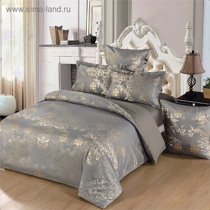 КПБ «Грей» евро, размер 240 х 260 см, 205 х 225 см, 70 х 70 см - 2 шт 
КПБ «Грей» евро, размер 240 х 260 см, 205 х 225 см, 70 х 70 см - 2 шт