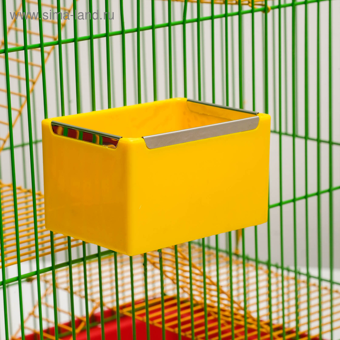 Кормушка для грызунов 10,6 х 7,6 х 6 см, микс цветов
Кормушка для грызунов 10,6 х 7,6 х 6 см, микс цветов