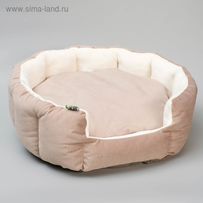 Лежанка "Пухлик корзинка" Мокко, большая, мебельная ткань, 50 х 50 х 20 см
Лежанка "Пухлик корзинка" Мокко, большая, мебельная ткань, 50 х 50 х 20 см