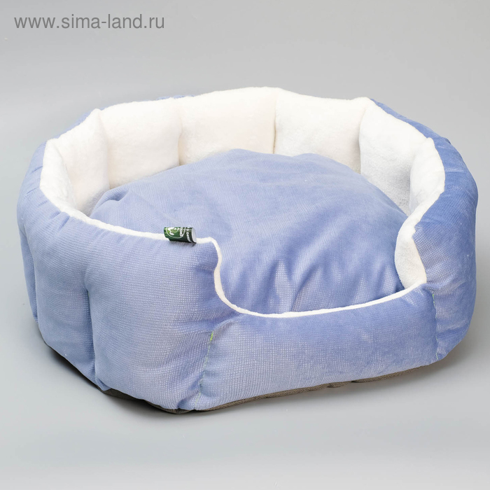 Лежанка "Пухлик корзинка" Океан, большая, мебельная ткань, 50 х 50 х 20 см 
Лежанка "Пухлик корзинка" Океан, большая, мебельная ткань, 50 х 50 х 20 см