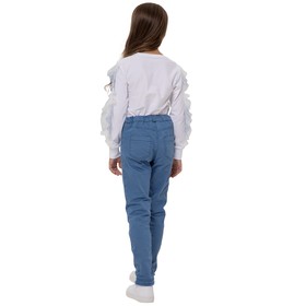 Брюки для девочек, рост 140 см, цвет голубой
Брюки для девочек, рост 140 см, цвет голубой