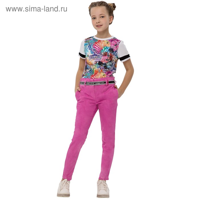 Брюки для девочек, рост 134 см, цвет розовый
Брюки для девочек, рост 134 см, цвет розовый