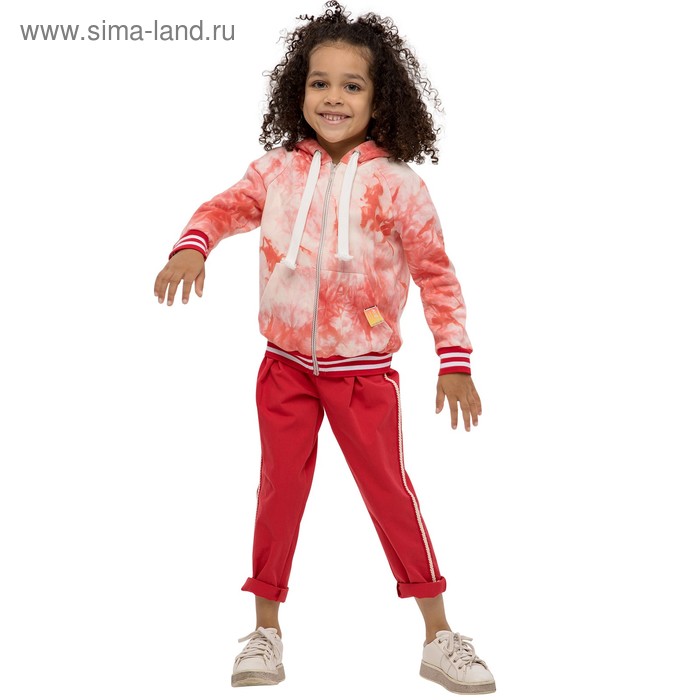 Джемпер для девочек, рост 128 см, цвет красный
Джемпер для девочек, рост 128 см, цвет красный