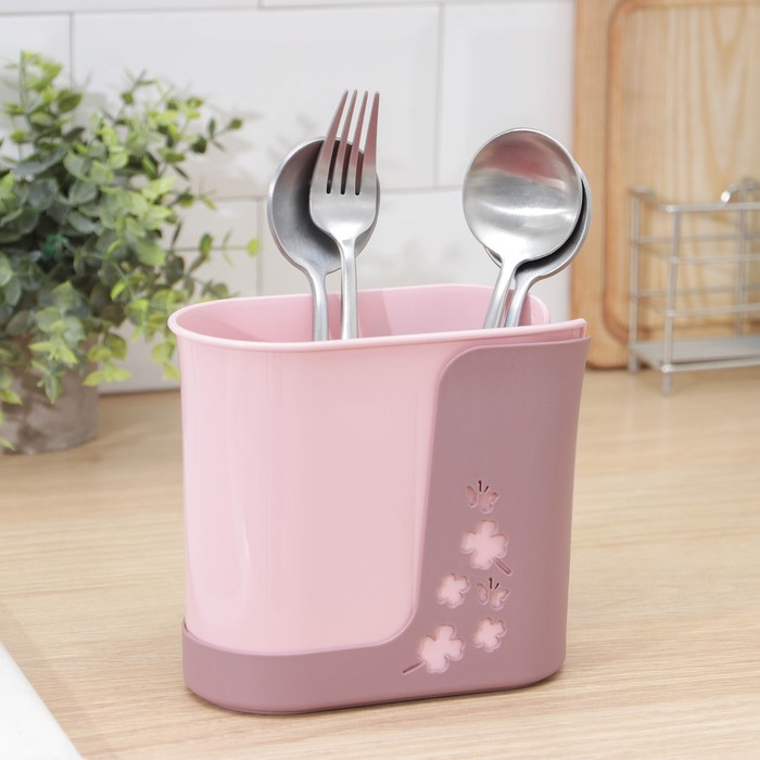 Подставка для столовых приборов «Cтиль», 16×8,4×15 см, цвет МИКС
Подставка для столовых приборов «Cтиль», 16×8,4×15 см, цвет МИКС