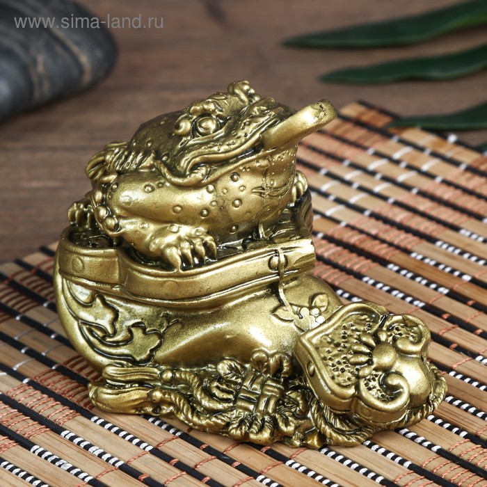 Нэцке полистоун под бронзу "Жаба на жезле Жуи" 6,5х5,7х8,5 см
Нэцке полистоун под бронзу "Жаба на жезле Жуи" 6,5х5,7х8,5 см