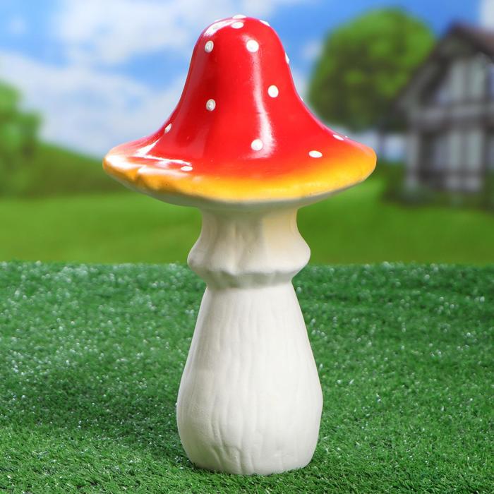 Садовая фигура "Мухомор", керамика, 27.5 см
Садовая фигура "Мухомор", керамика, 27.5 см