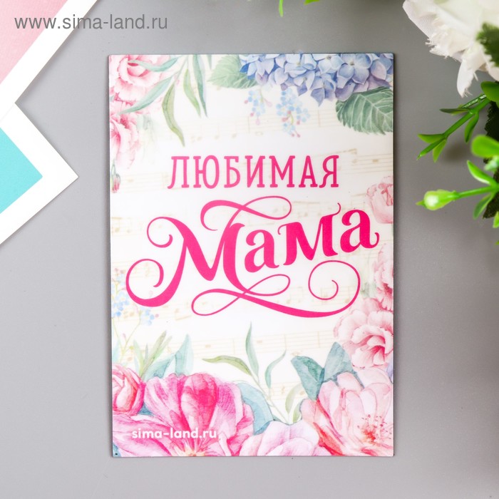 Магнит винил "Любимая мама" 7х10 см
Магнит винил "Любимая мама" 7х10 см