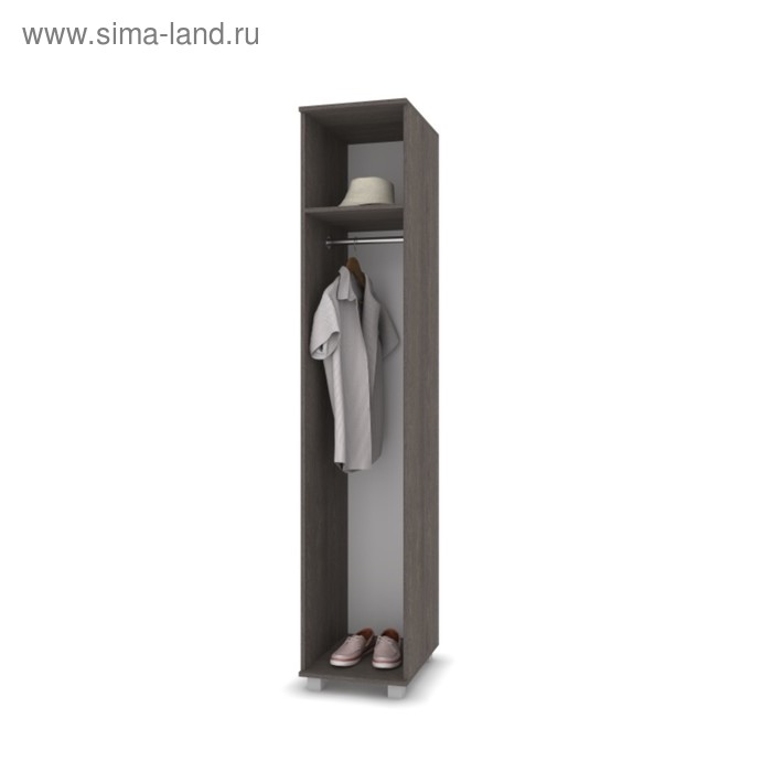 фото Пенал виора, 520x400x2100, анкор темный/светлый