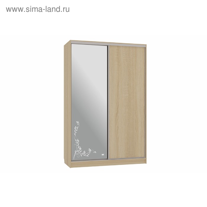 Шкаф-купе "Рио 1-600 цветы 2", 1200x600x2300, Дуб сонома
Шкаф-купе "Рио 1-600 цветы 2", 1200x600x2300, Дуб сонома