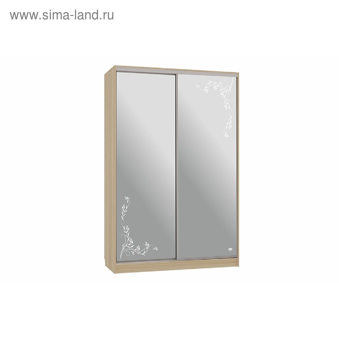 Шкаф-купе "Рио 4-600 цветы 2", 1200x600x2300, Дуб сонома
Шкаф-купе "Рио 4-600 цветы 2", 1200x600x2300, Дуб сонома