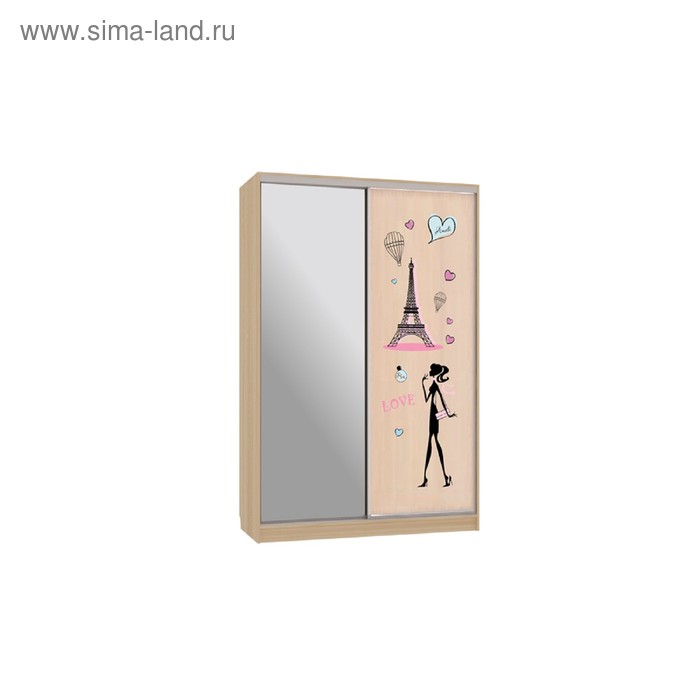 Шкаф-купе "Гранд 1-600 Амели", 1500x600x2300, Дуб сонома
Шкаф-купе "Гранд 1-600 Амели", 1500x600x2300, Дуб сонома