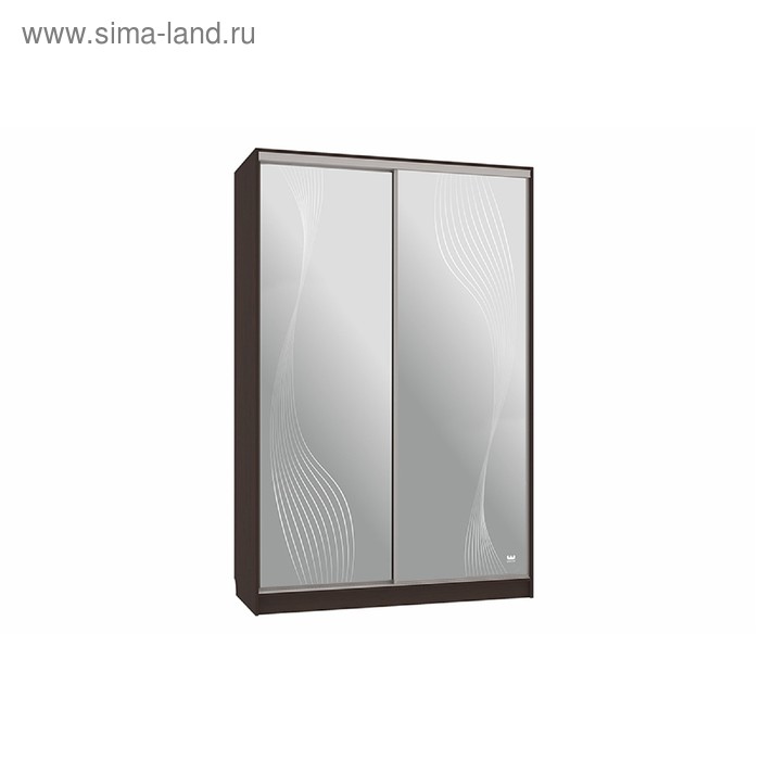 Шкаф-купе "Гранд 4-600 волны 1", 1500x600x2300, Венге
Шкаф-купе "Гранд 4-600 волны 1", 1500x600x2300, Венге