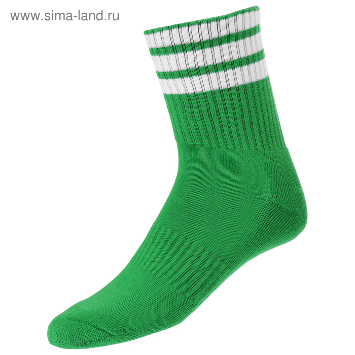фото Носки спортивные для футбола, размер 38-44, цвет зеленый onlitop