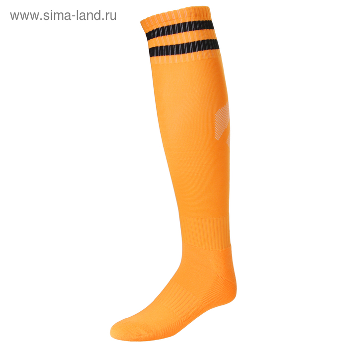 фото Гетры футбольные, размер 38-44, цвет оранжевый onlitop