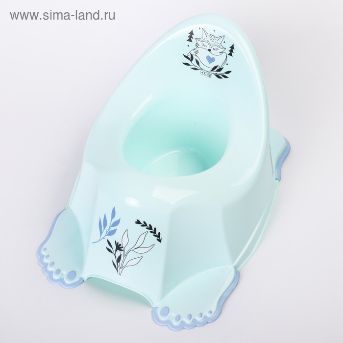 Горшок туалетный детский «Лисёнок», антискольз., цвет светло-зеленый
Горшок туалетный детский «Лисёнок», антискольз., цвет светло-зеленый