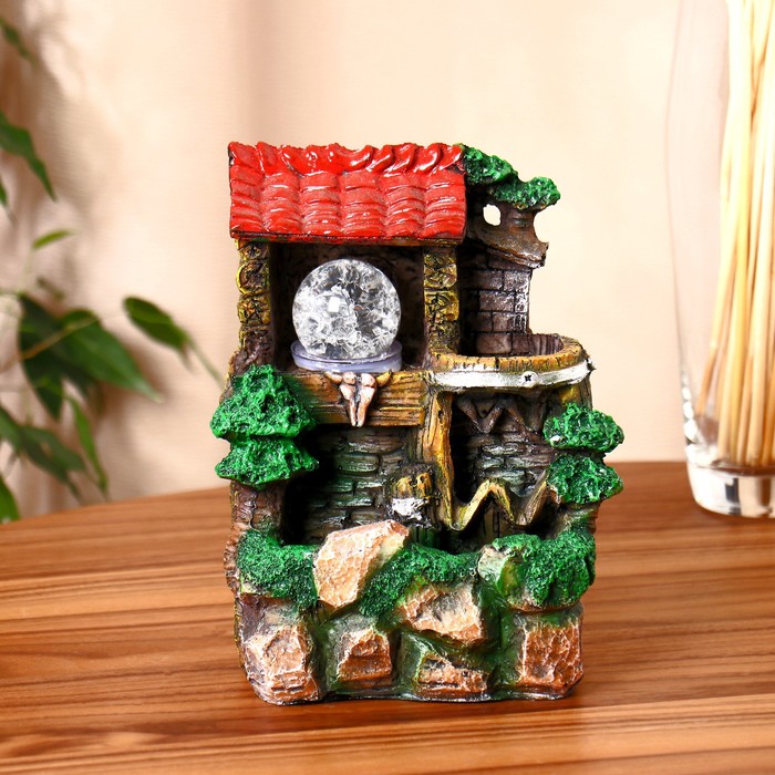 Фонтан "Домик на холме" 11х14х19 см (с подсветкой)
Фонтан "Домик на холме" 11х14х19 см (с подсветкой)