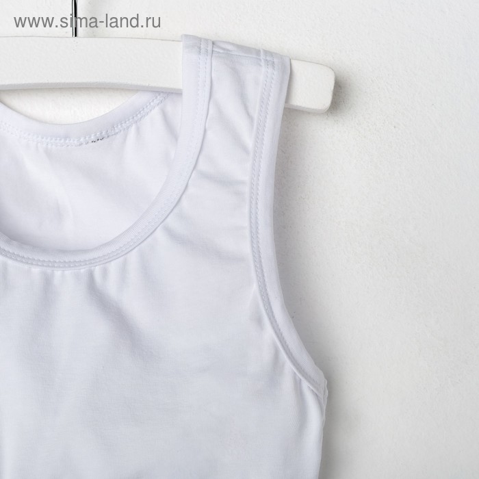 фото Топ для девочки, цвет белый, рост 134-140 см tusi