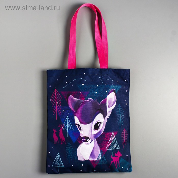 Сумка текстильная «Бэмби», 31 x 40,5 см, отдел без молнии, без подклада
Сумка текстильная «Бэмби», 31 x 40,5 см, отдел без молнии, без подклада