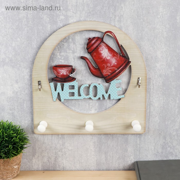 Крючки декоративные дерево "Чаепитие" 29х29х6,5 см
Крючки декоративные дерево "Чаепитие" 29х29х6,5 см