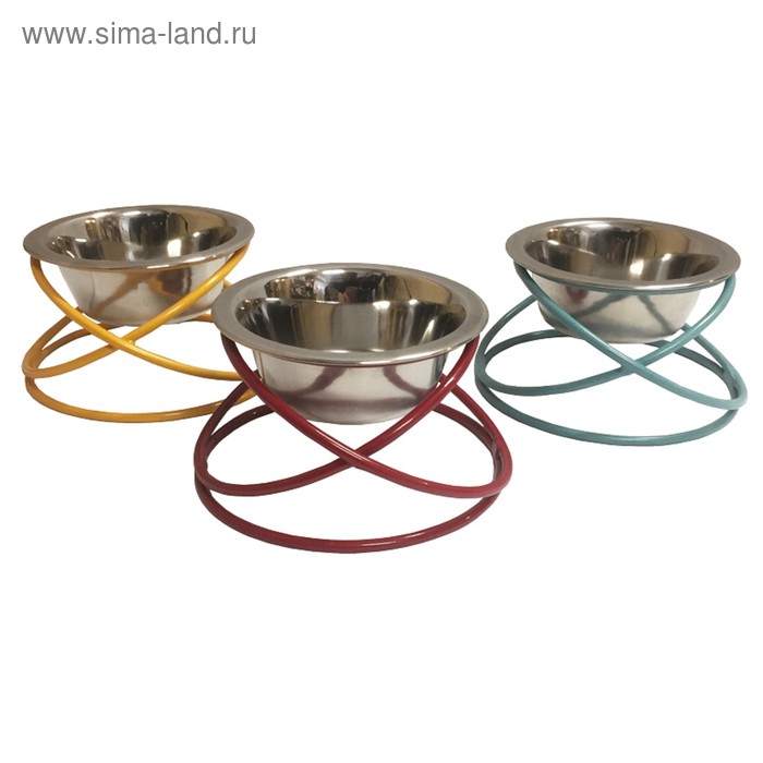 Миска металлическая на подставке, 12 х 8 см, 180 мл, микс
Миска металлическая на подставке, 12 х 8 см, 180 мл, микс