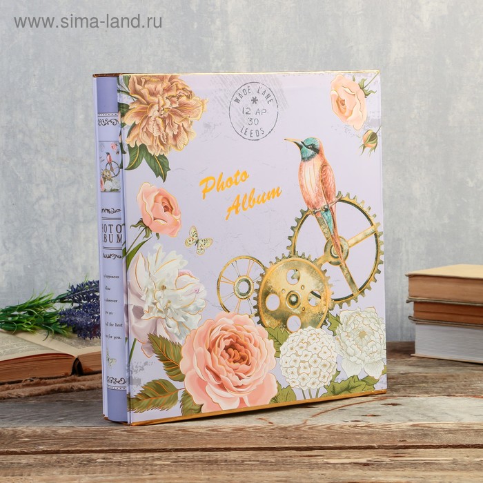 Фотоальбом на 300 фото 10х15 см "Цветы, часы и птицы" в короб, зол.обв МИКС 33,5х30,5х5,5 см
Фотоальбом на 300 фото 10х15 см "Цветы, часы и птицы" в короб, зол.обв МИКС 33,5х30,5х5,5 см