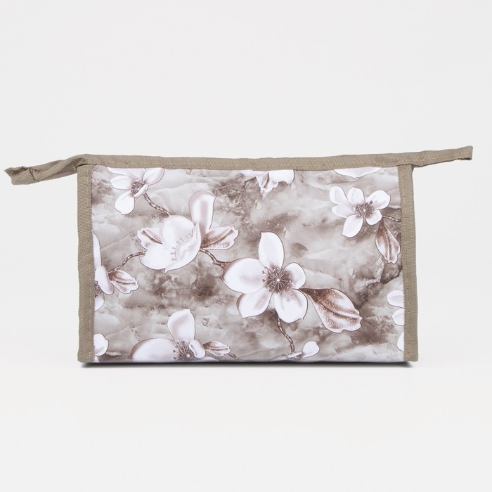 фото Косметичка на молнии, цвет бежевый