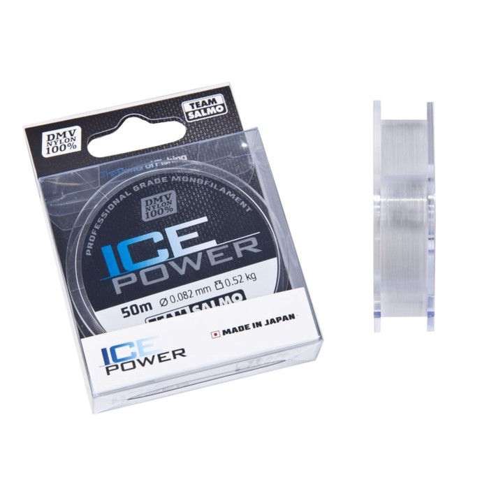 фото Леска монофильная team salmo ice power, 50 м, 0,08 мм