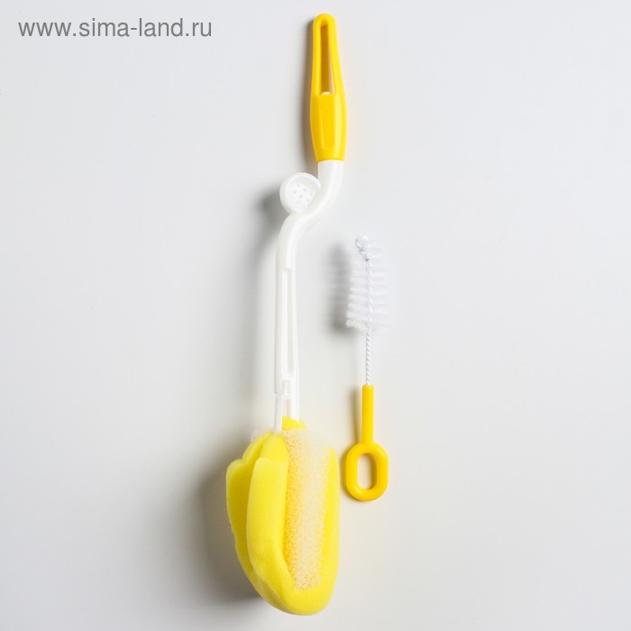 Набор ёршиков по уходу за детскими бутылочками и сосками, цвет МИКС
Набор ёршиков по уходу за детскими бутылочками и сосками, цвет МИКС
