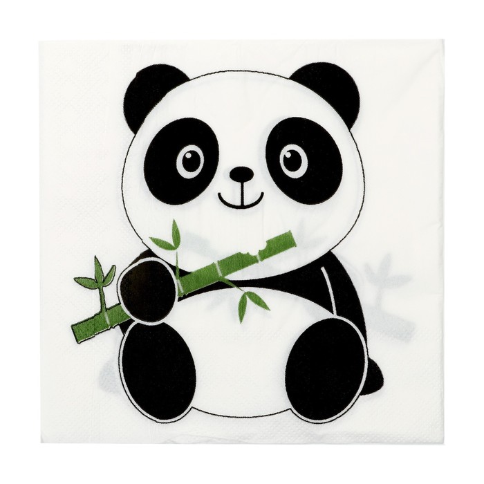 Салфетки бумажные «Панда», 33×33 см, набор 20 шт.
Салфетки бумажные «Панда», 33×33 см, набор 20 шт.