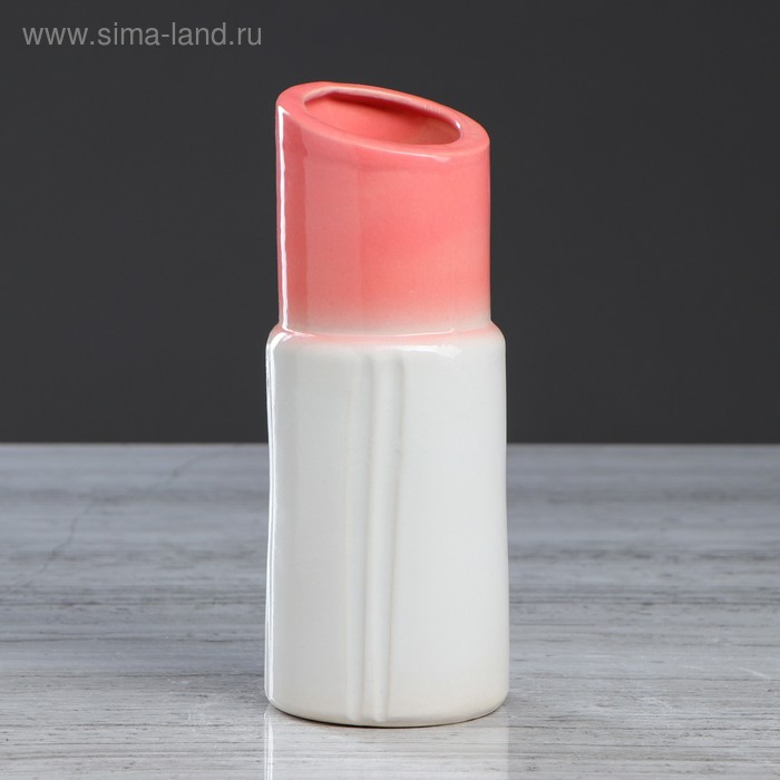 Ваза керамическая "Помада", настольная, разноцветная, 18 см
Ваза керамическая "Помада", настольная, разноцветная, 18 см