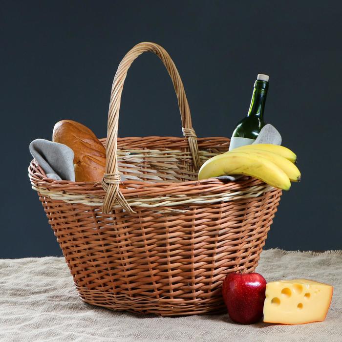 Корзина плетеная "Хозяюшка", 50 х 42 х 50 см
Корзина плетеная "Хозяюшка", 50 х 42 х 50 см