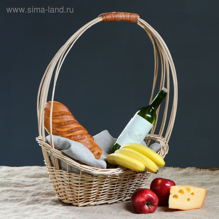 Корзина плетеная "Пасхальная", 45 х 33 х 65 см 
Корзина плетеная "Пасхальная", 45 х 33 х 65 см