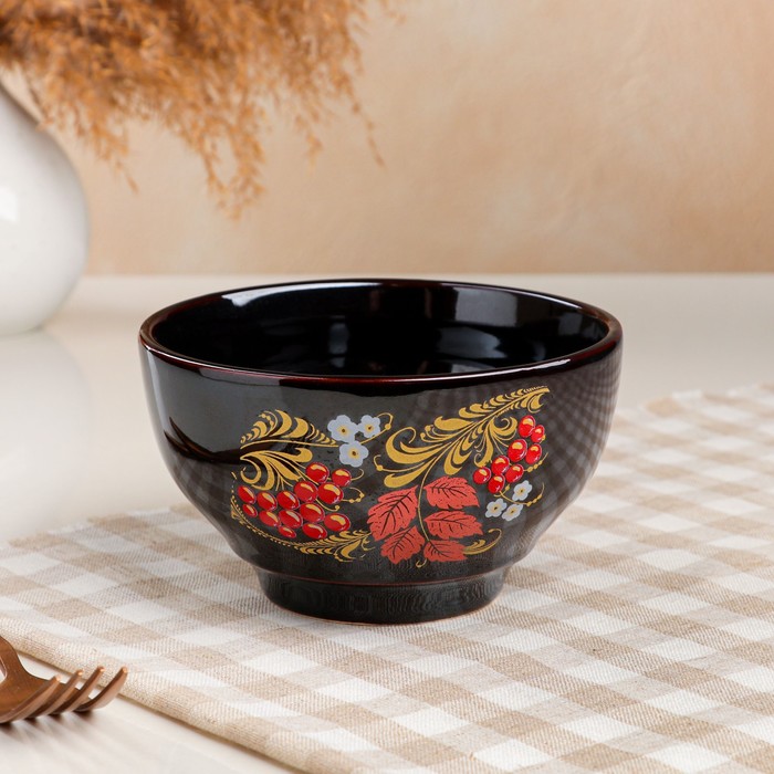 Салатник "Рябина", коричневая, керамика, 0.6 л
Салатник "Рябина", коричневая, керамика, 0.6 л