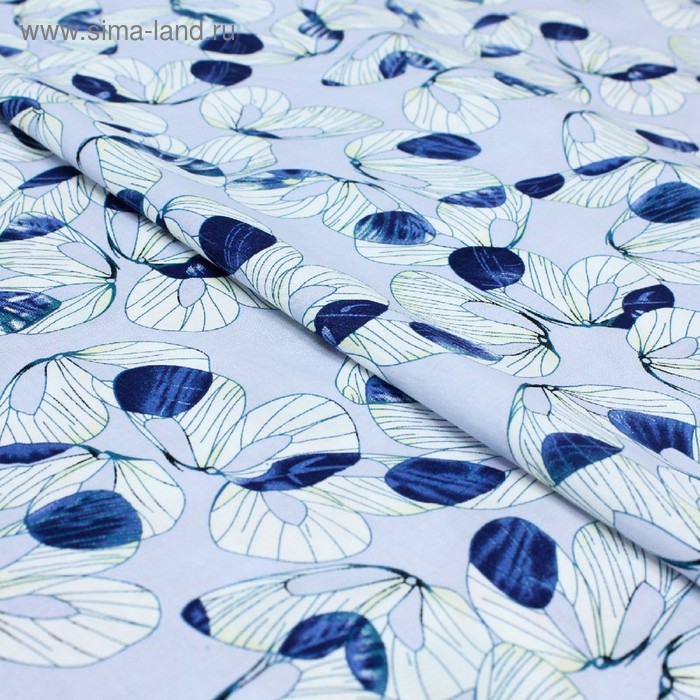 Ткань сорочечная, стрейч набивной, ширина 150 см, светло - синий
Ткань сорочечная, стрейч набивной, ширина 150 см, светло - синий