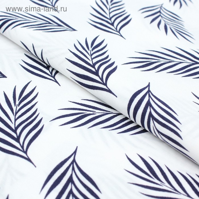 Ткань сорочечная, стрейч набивной, ширина 150 см, тёмно - синий
Ткань сорочечная, стрейч набивной, ширина 150 см, тёмно - синий