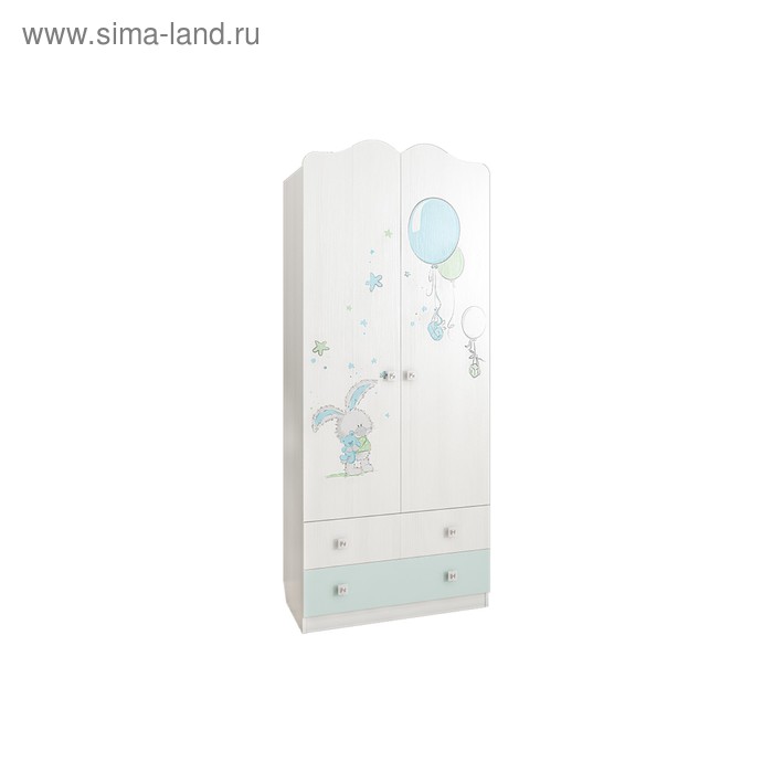 Шкаф комбинированный 2-створчатый Бонни, 800×420×1900, белый рамух/Кэнди
Шкаф комбинированный 2-створчатый Бонни, 800×420×1900, белый рамух/Кэнди