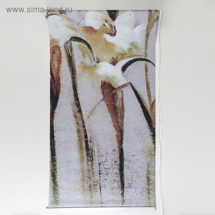 Штора рулонная 3D принт «Лилии маслом», 90×200 см (с учётом креплений 3,5 см)
Штора рулонная 3D принт «Лилии маслом», 90×200 см (с учётом креплений 3,5 см)