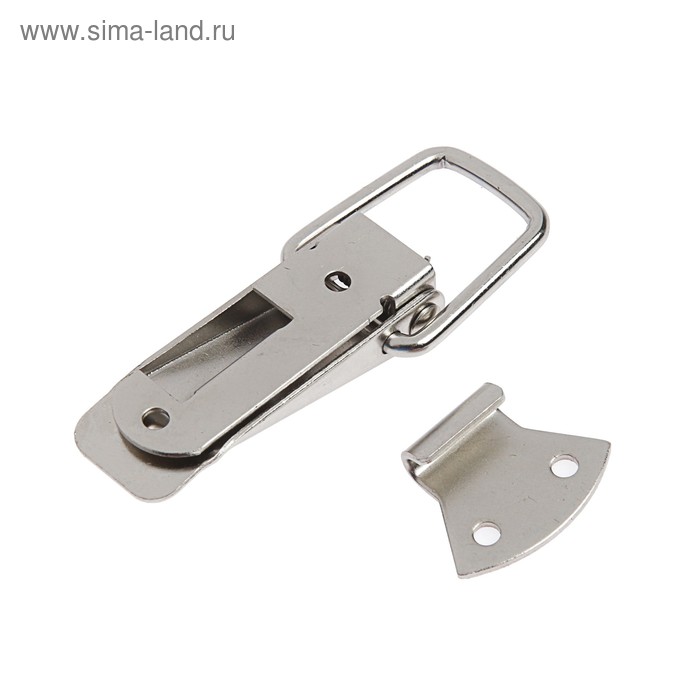 фото Замок-защелка на ящик z17, 7,5 см, железный, с проушиной тундра