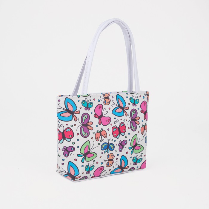 Сумка детская на молнии, цвет белый
Сумка детская на молнии, цвет белый