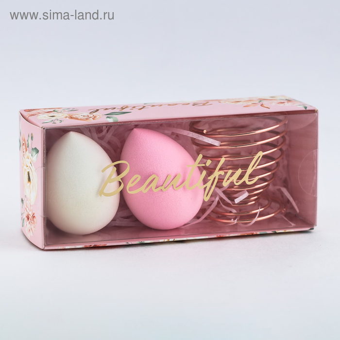 Набор спонжей для макияжа Beautiful, 2 шт
Набор спонжей для макияжа Beautiful, 2 шт