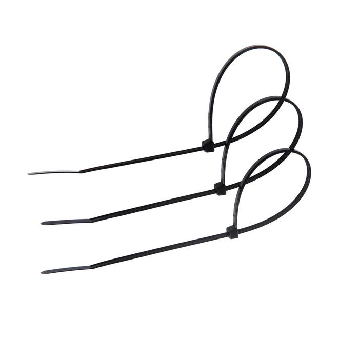 Нейлоновый хомут 2,5х200 черный, 100 шт.
Нейлоновый хомут 2,5х200 черный, 100 шт.