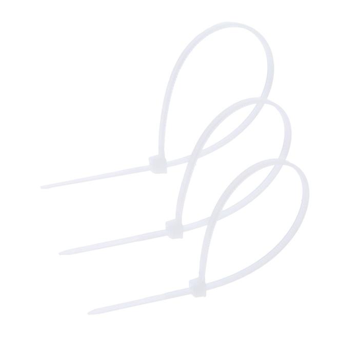 Нейлоновый хомут 2,5х150 белый, 100 шт.
Нейлоновый хомут 2,5х150 белый, 100 шт.