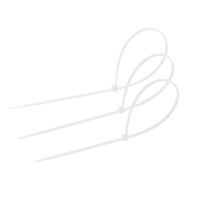 Нейлоновый хомут 3,6х300 белый, 100 шт.
Нейлоновый хомут 3,6х300 белый, 100 шт.