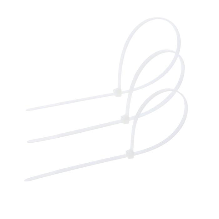 Нейлоновый хомут 4,8х300 белый, 100 шт.
Нейлоновый хомут 4,8х300 белый, 100 шт.