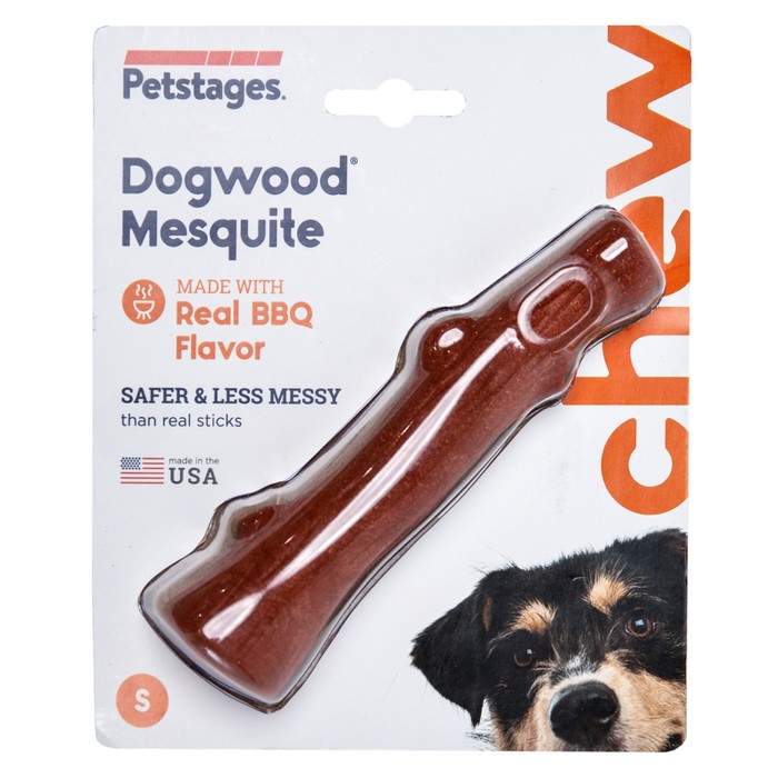 фото Игрушка petstages mesquite dogwood для собак,маленькая, с ароматом барбекю, 16 см
