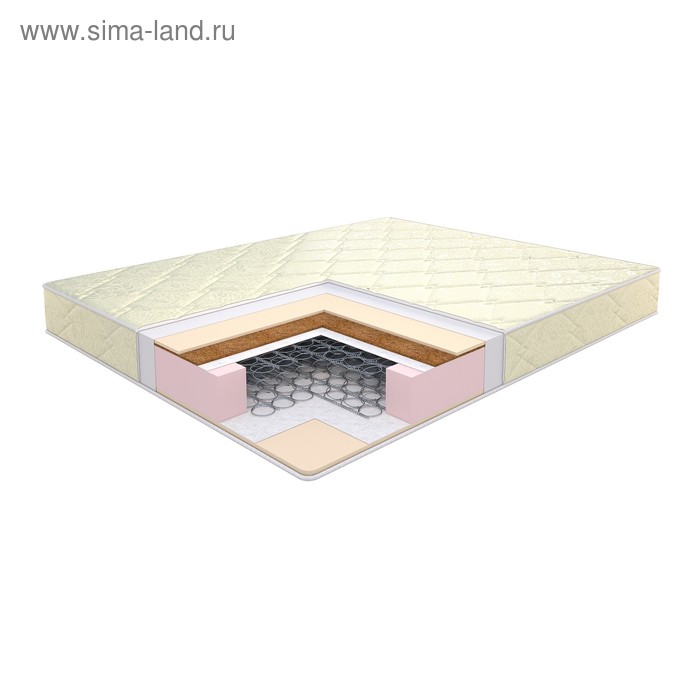 Матрас Этель Flowers double Comfort «Боннель», размер 140х200 см, высота 18 см, трикот
Матрас Этель Flowers double Comfort «Боннель», размер 140х200 см, высота 18 см, трикот