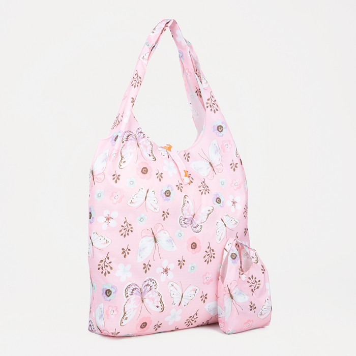 Сумка складная на кнопке, цвет розовый
Сумка складная на кнопке, цвет розовый