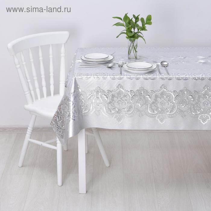 Клеёнка столовая на тканевой основе «Гроздья», ширина 137 см, рулон 20 м